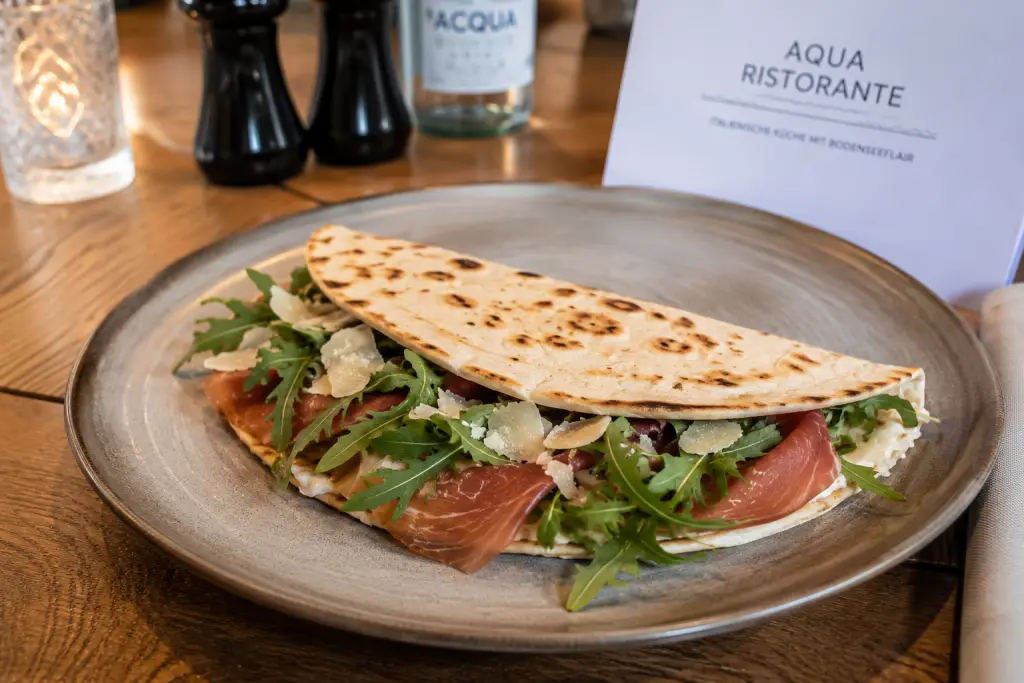 Salat im Restaurant Schliersee